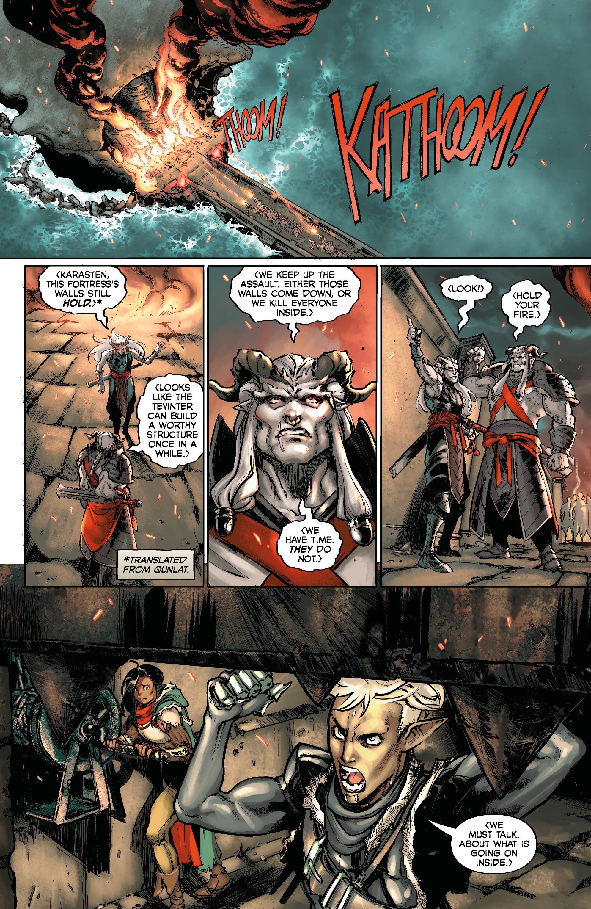 Read online Dragon Age: Dark Fortress comic -  Issue #3 - 6