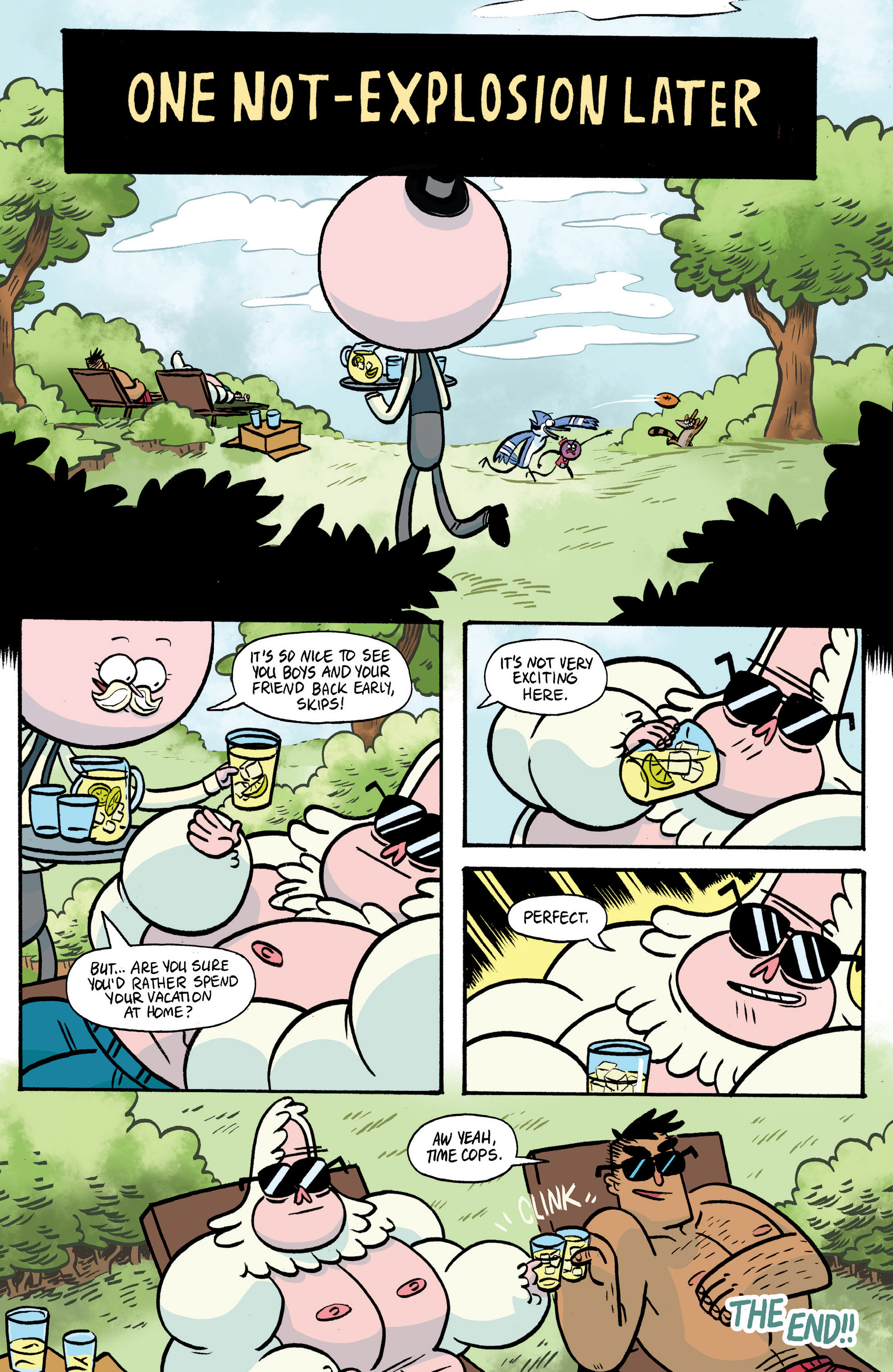 Read online Regular Show: Skips comic -  Issue #6 - 26