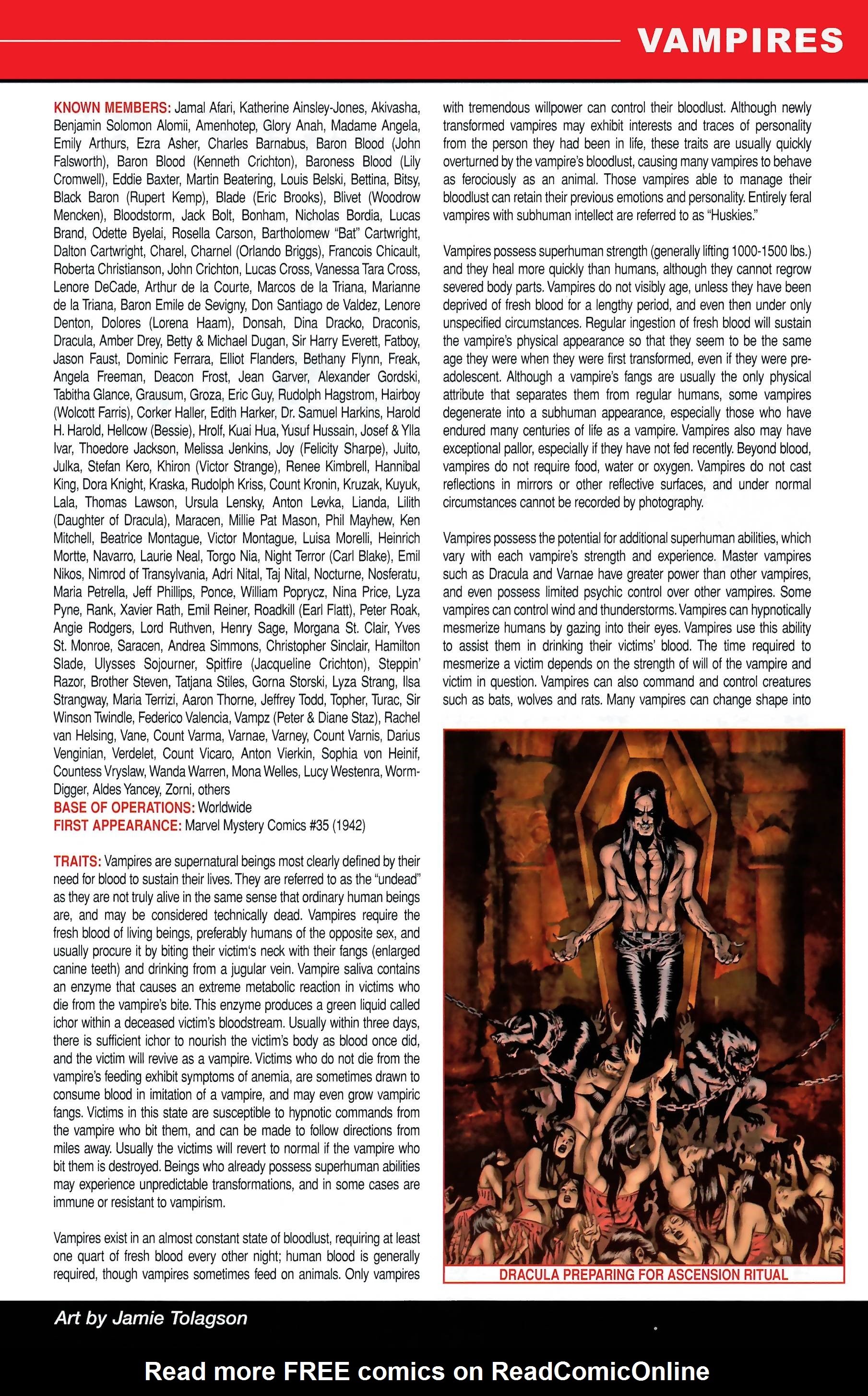 Read online Official Handbook of the Marvel Universe A to Z comic -  Issue # TPB 12 (Part 2) - 89