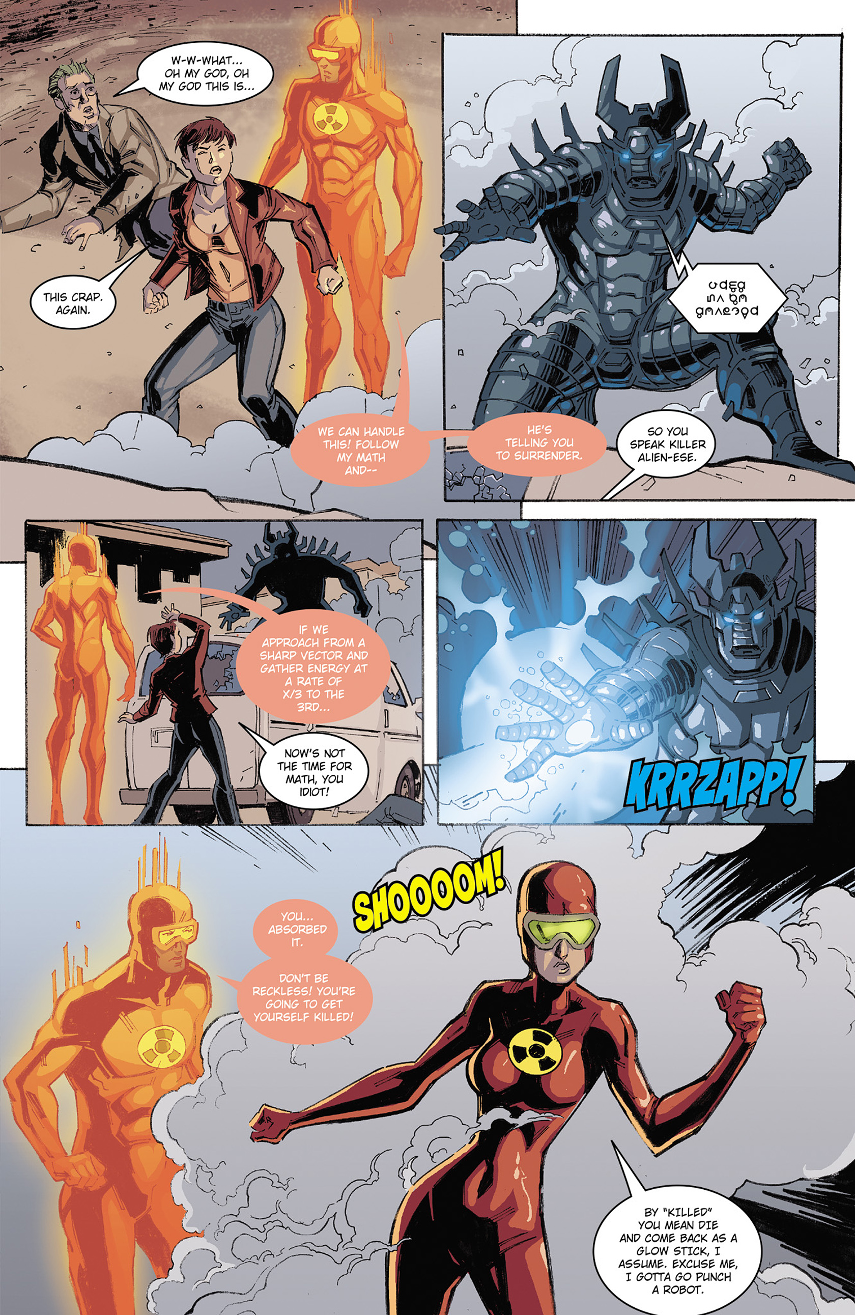 Read online Solar: Man of the Atom (2014) comic -  Issue #3 - 17