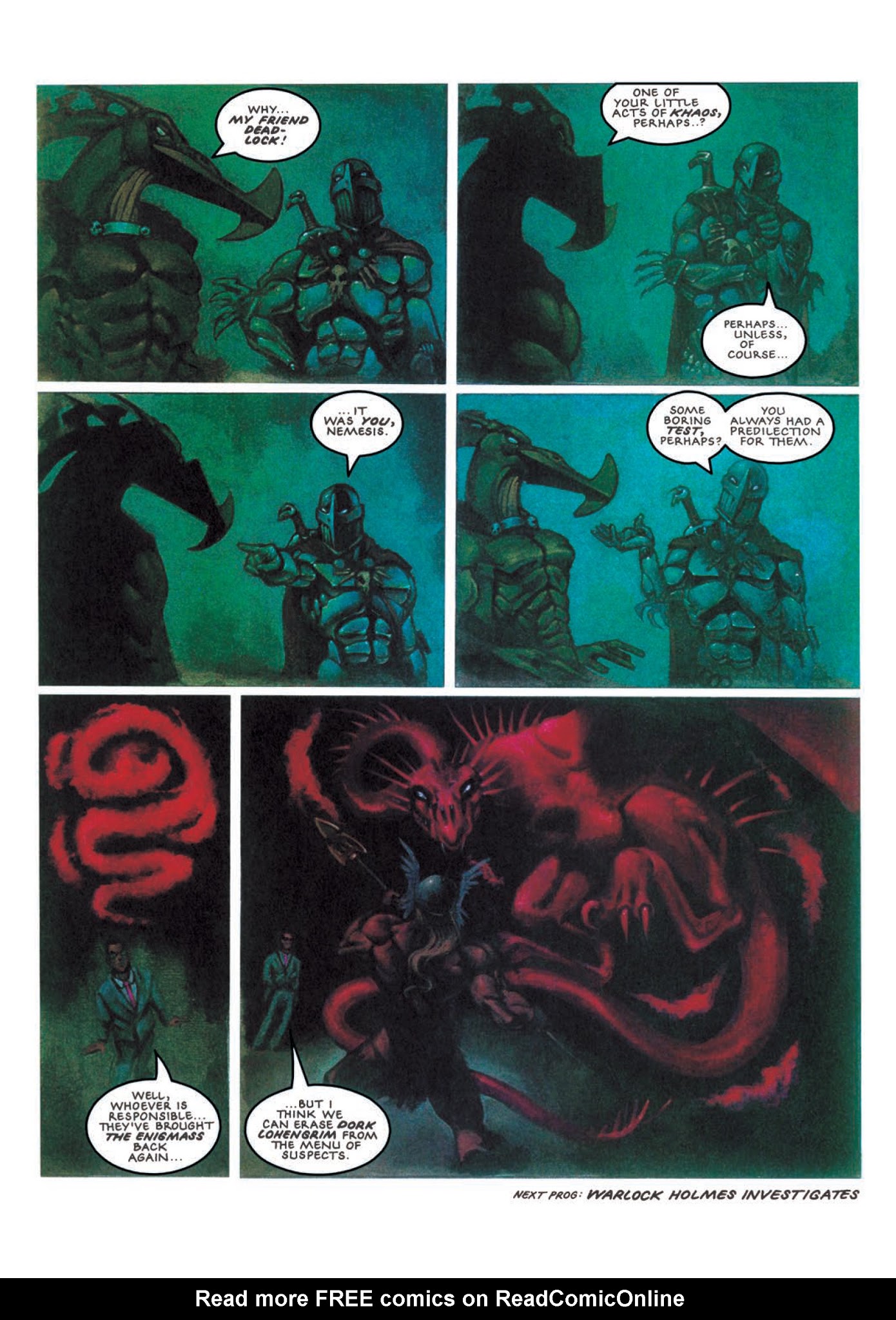 Read online The Complete Nemesis The Warlock comic -  Issue # TPB 3 - 224