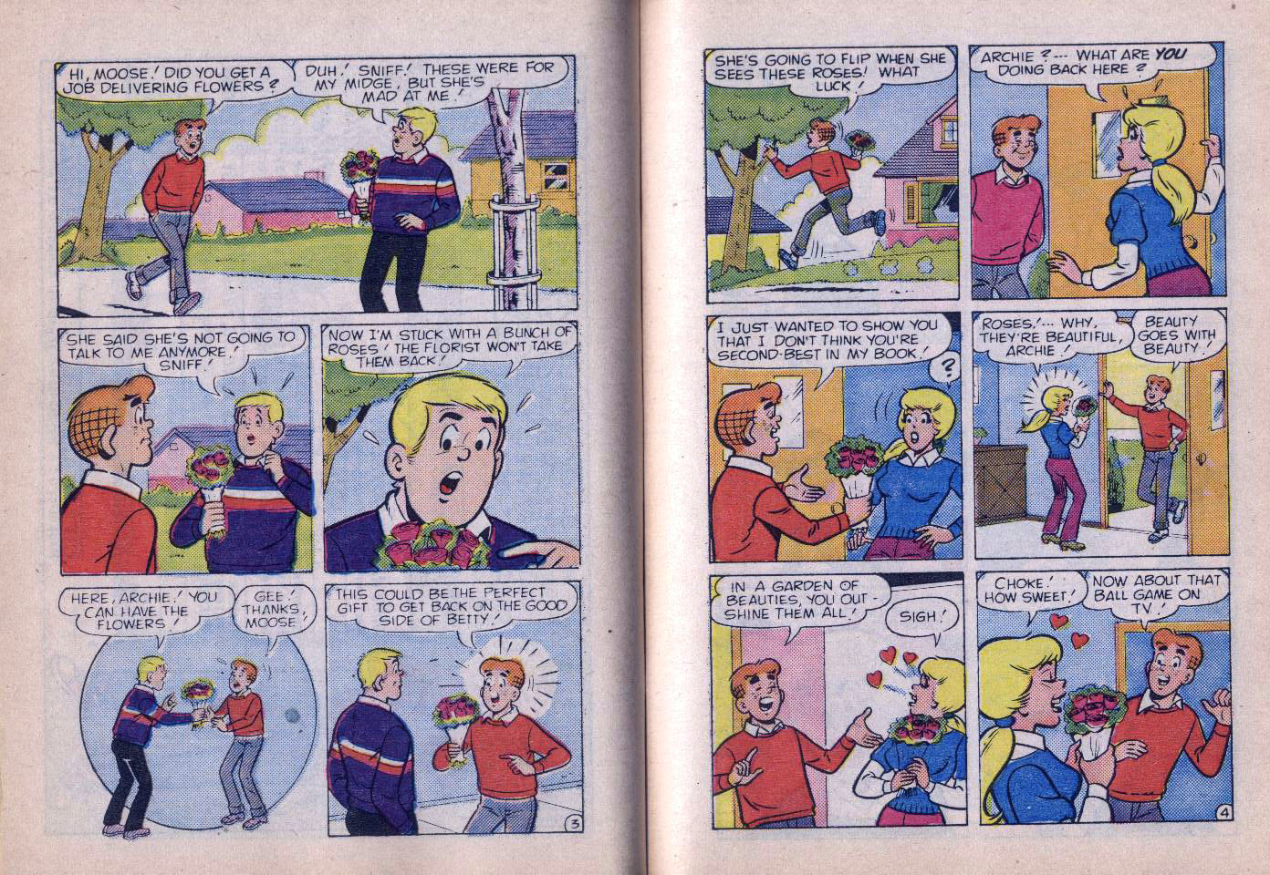 Read online Archie...Archie Andrews, Where Are You? Digest Magazine comic -  Issue #62 - 56