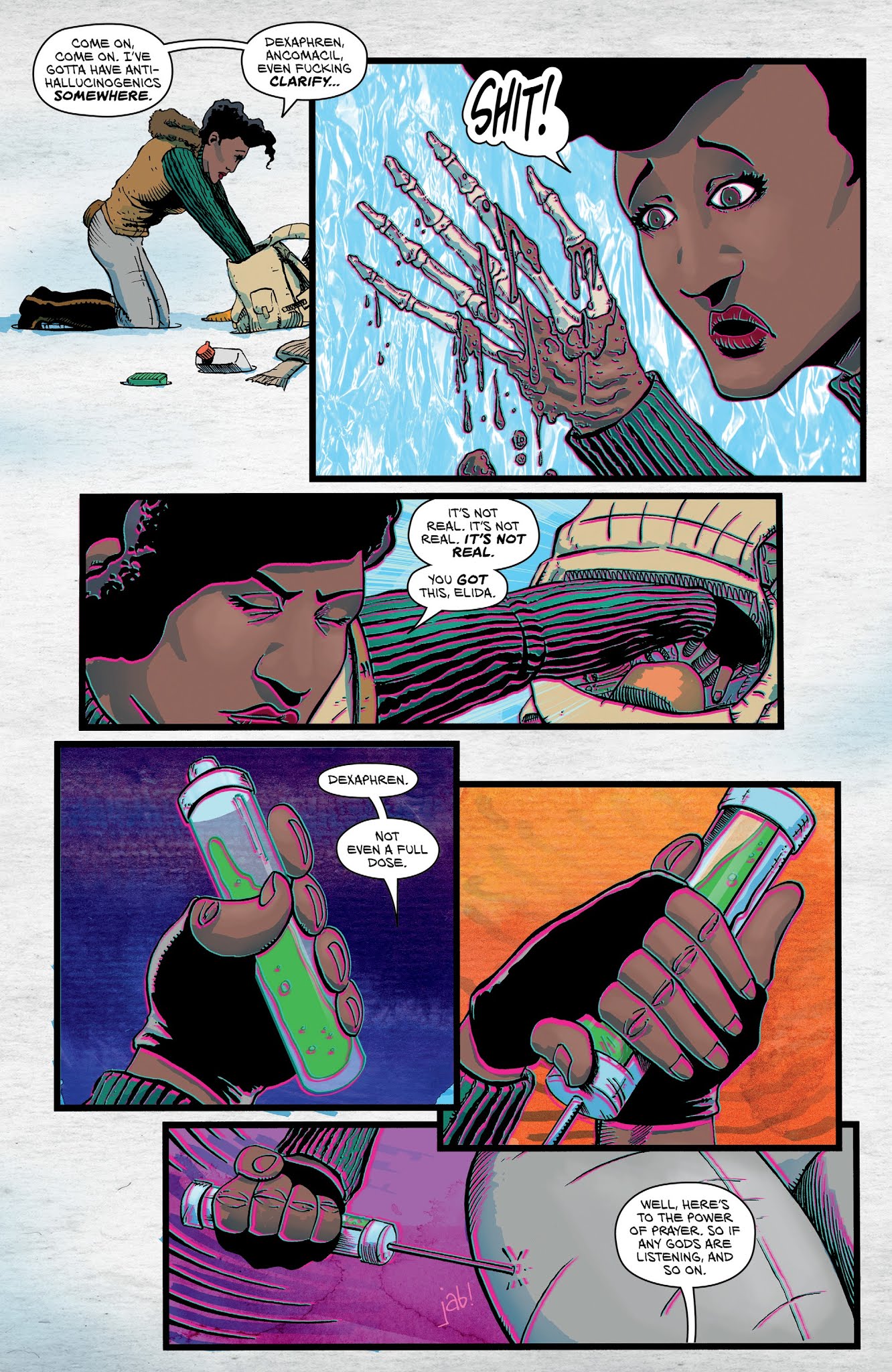 Read online Vagrant Queen comic -  Issue #5 - 8