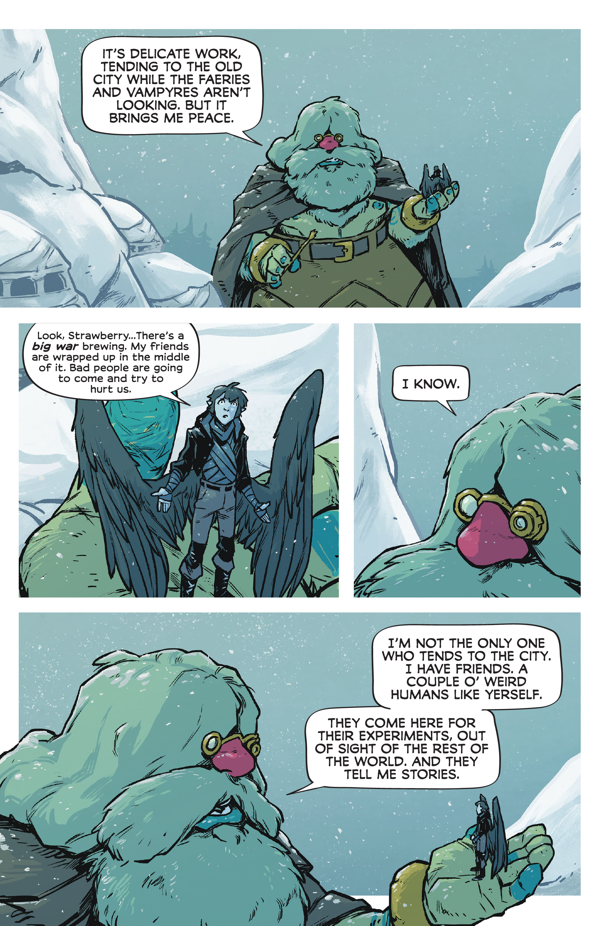 Read online Wynd: The Throne In The Sky comic -  Issue #5 - 6