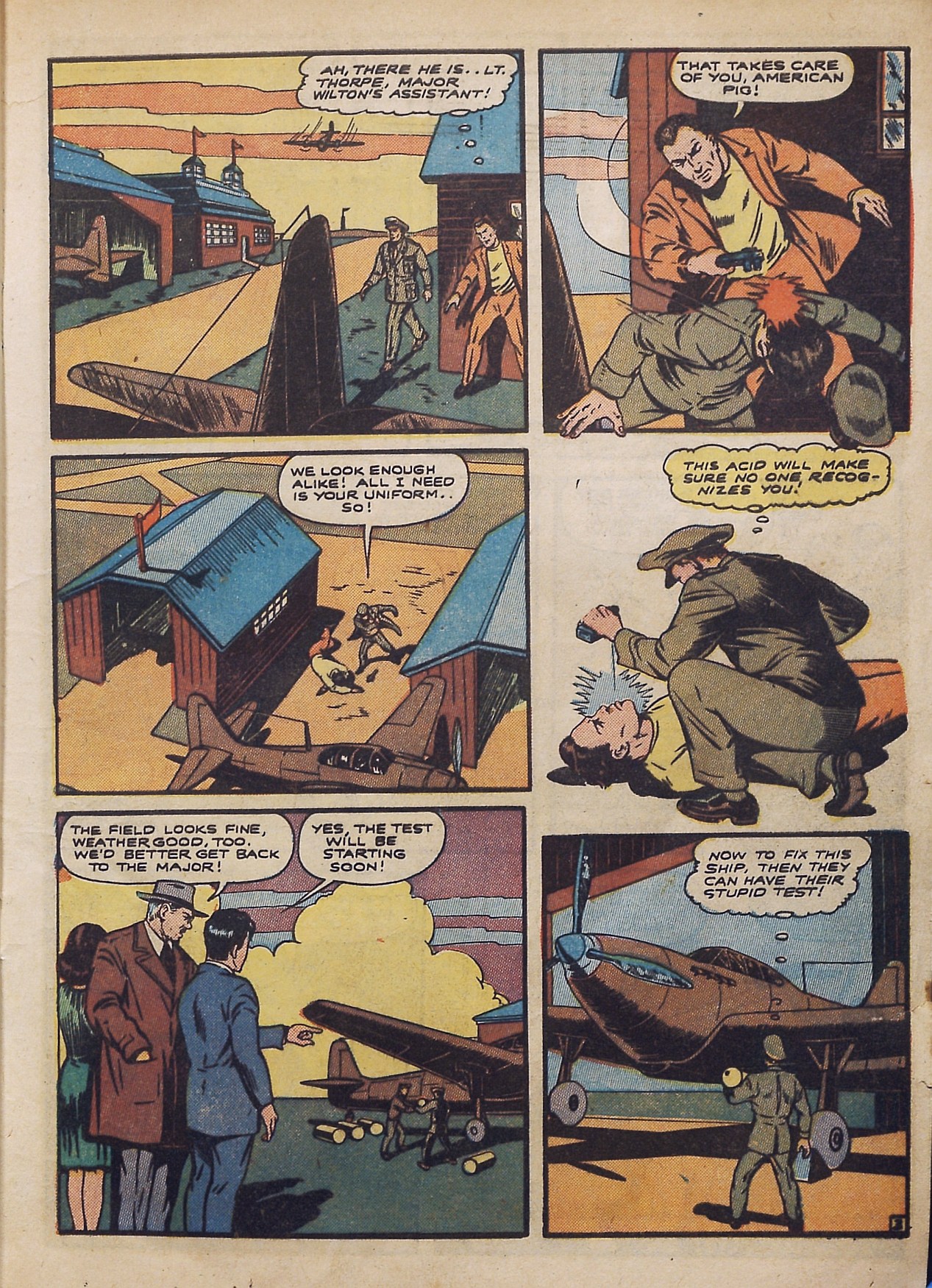 Read online Bomber Comics comic -  Issue #4 - 5