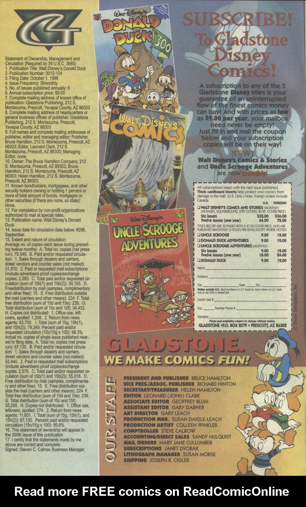 Read online Walt Disney's Donald Duck (1952) comic -  Issue #300 - 2