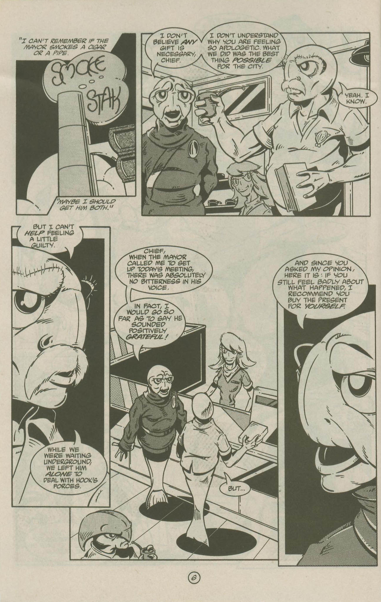 Read online The Fish Police comic -  Issue #21 - 8