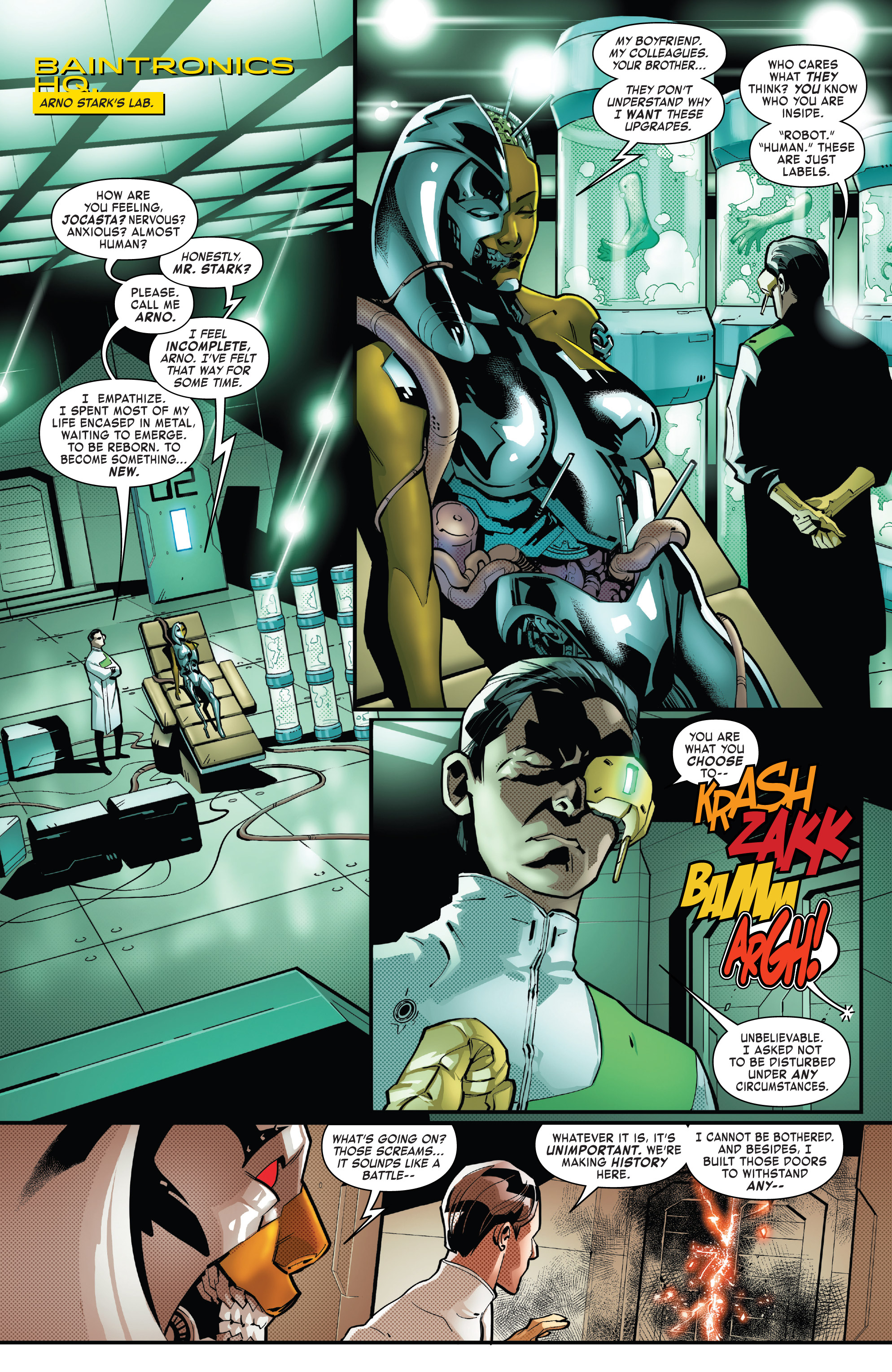 Read online Tony Stark: Iron Man comic -  Issue #16 - 2