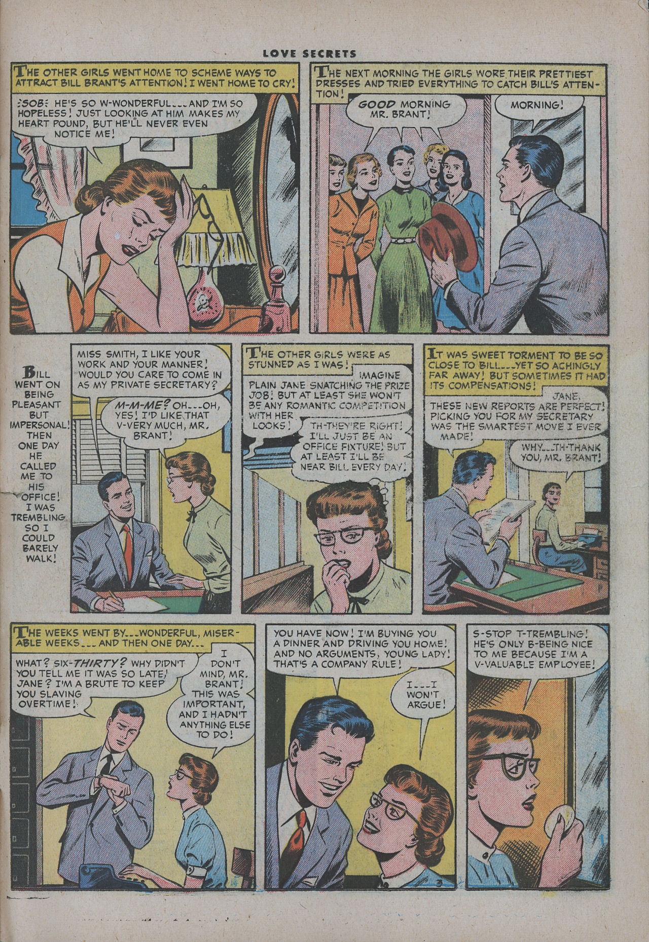 Read online Love Secrets (1953) comic -  Issue #53 - 29