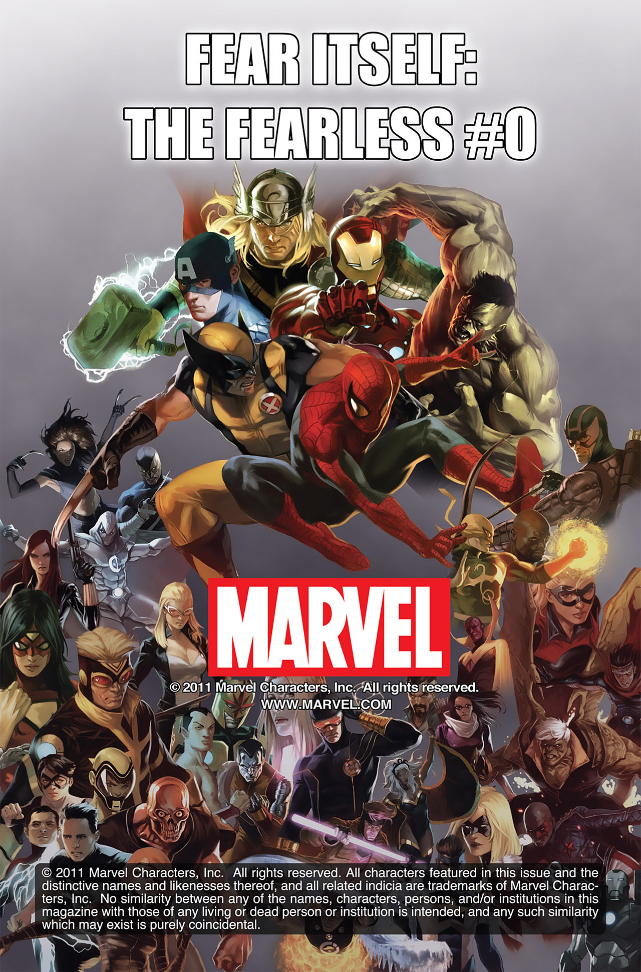 Read online Fear Itself: The Fearless comic -  Issue #0 - 2