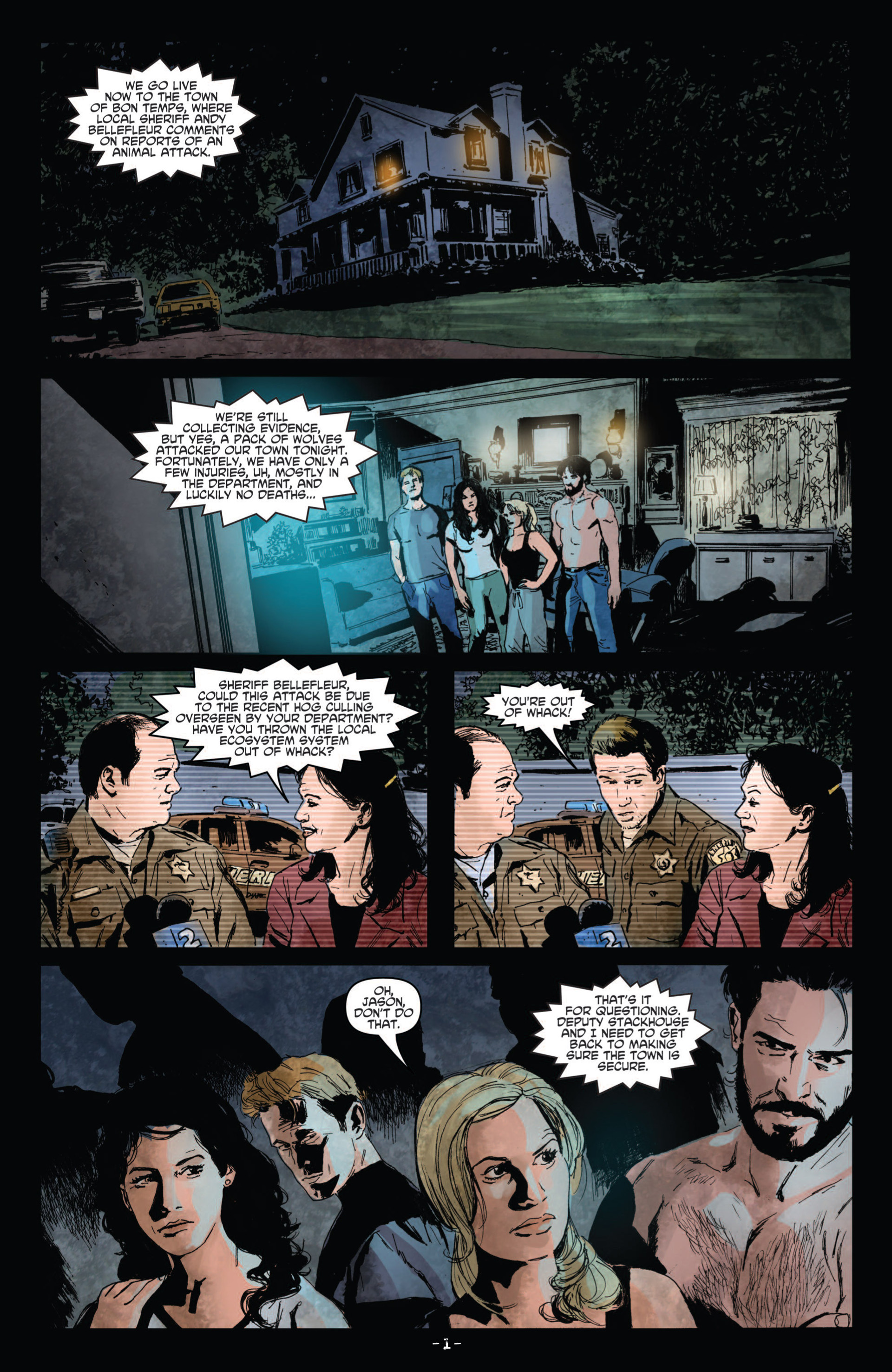 Read online True Blood (2012) comic -  Issue #10 - 3