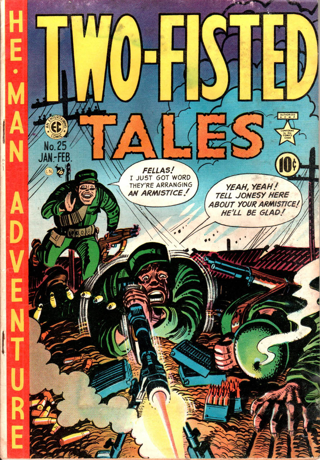 Read online Two-Fisted Tales comic -  Issue #25 - 1