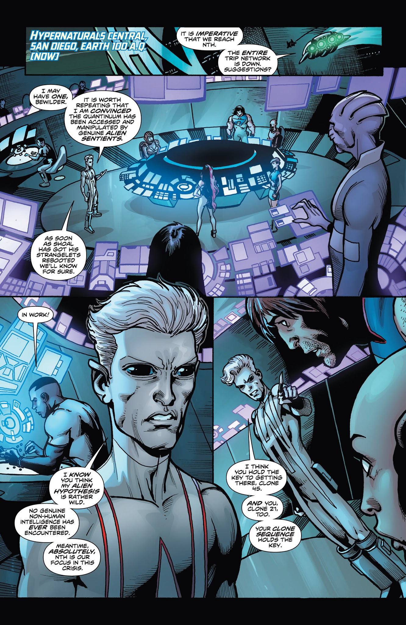 Read online The Hypernaturals comic -  Issue #11 - 11