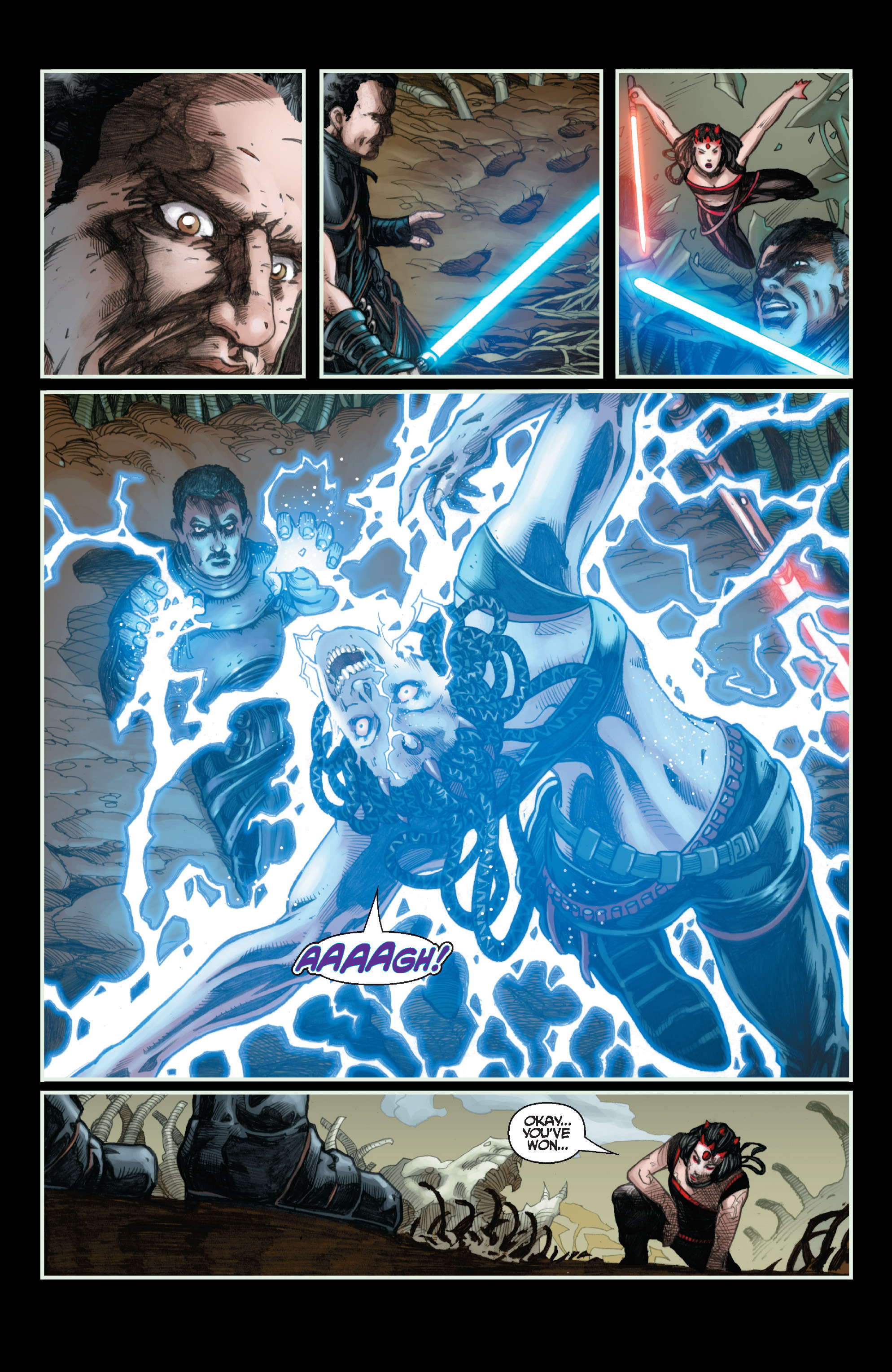 Read online Star Wars: The Force Unleashed comic -  Issue # Full - 82