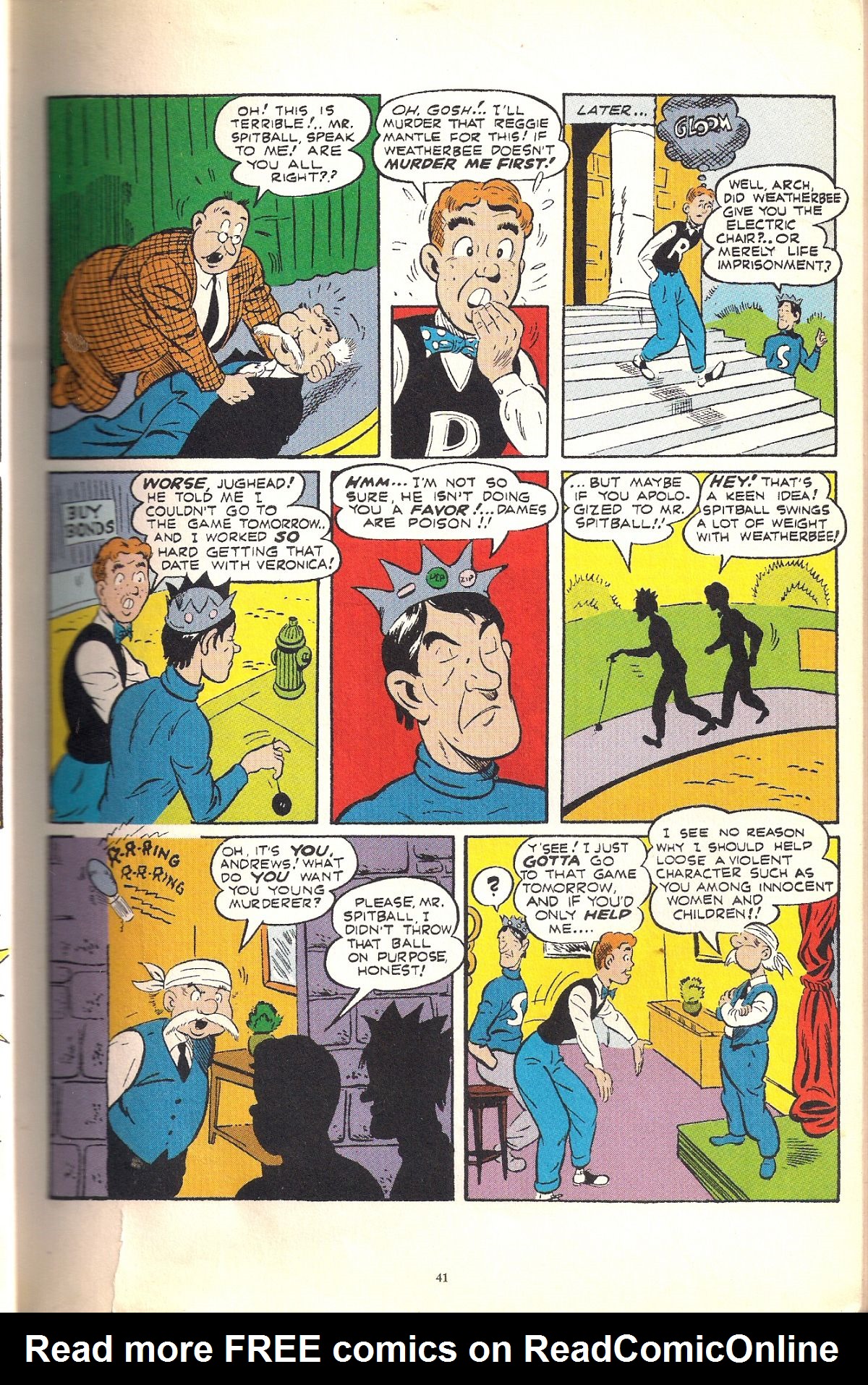 Read online Archie Comics comic -  Issue #003 - 21