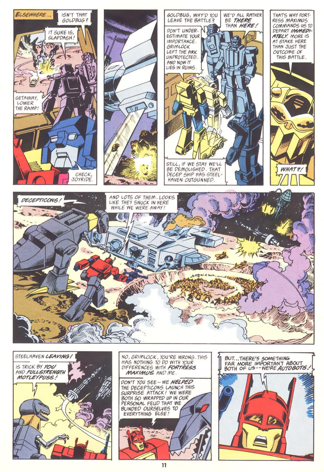 Read online The Transformers (UK) comic -  Issue #175 - 10