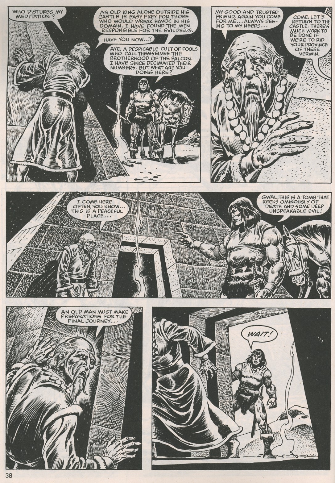 Read online The Savage Sword Of Conan comic -  Issue #116 - 38