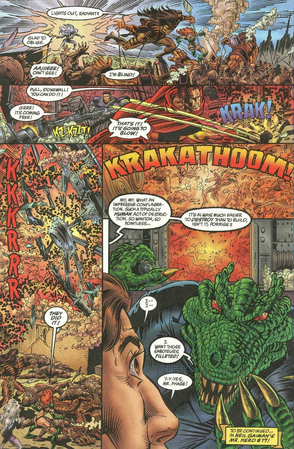 Read online Leonard Nimoy's Primortals (1995) comic -  Issue #15 - 25