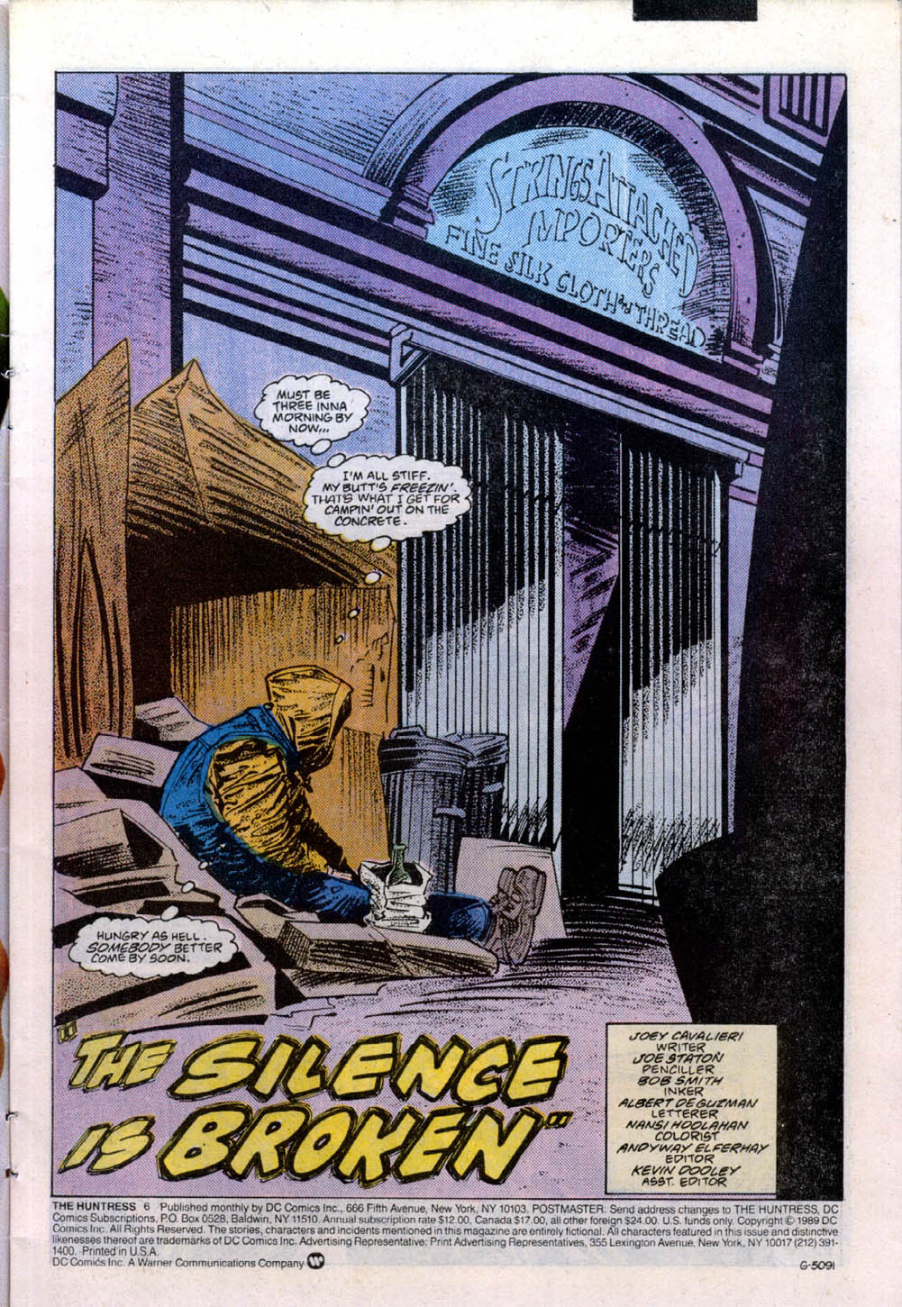 Read online The Huntress comic -  Issue #6 - 2