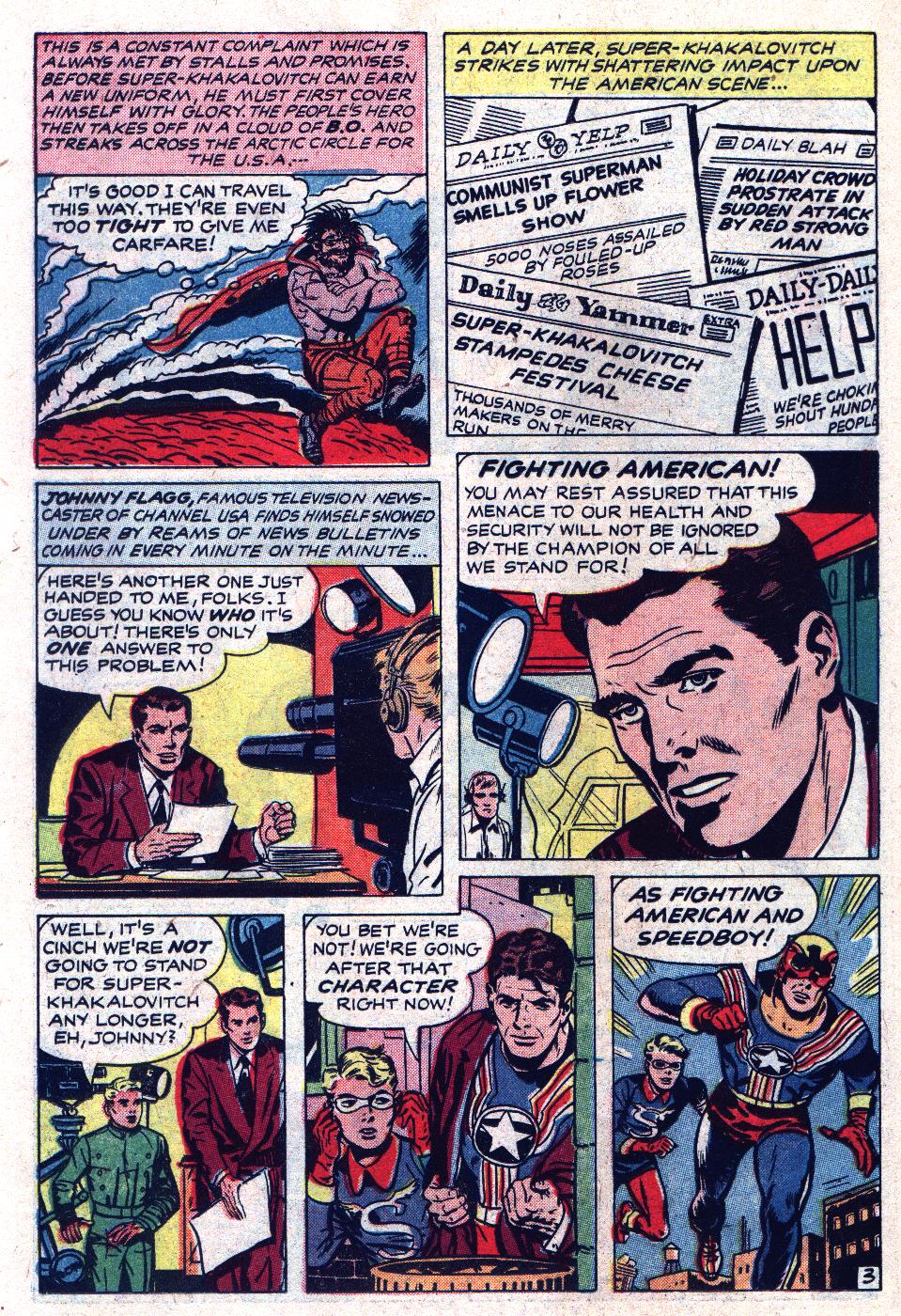 Read online Fighting American (1954) comic -  Issue #6 - 22