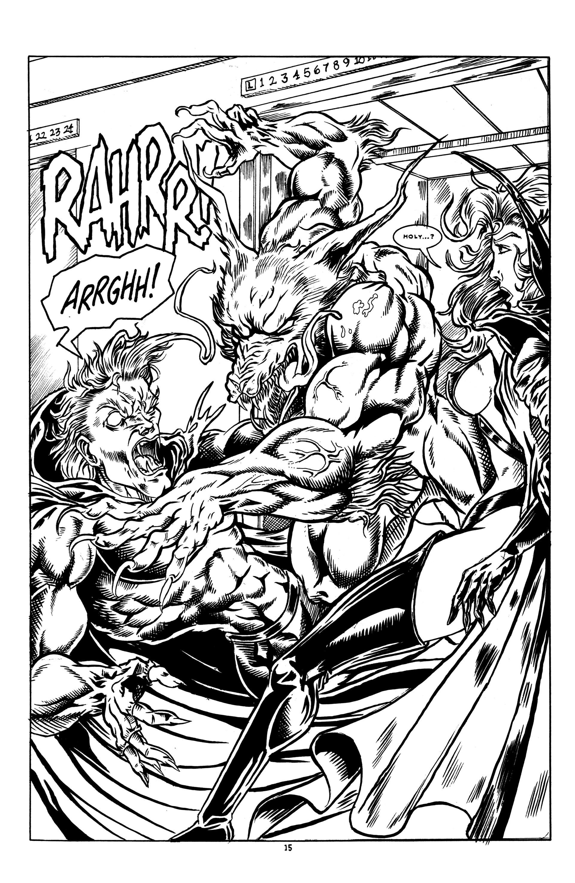 Read online Flesh & Blood comic -  Issue #1 - 17