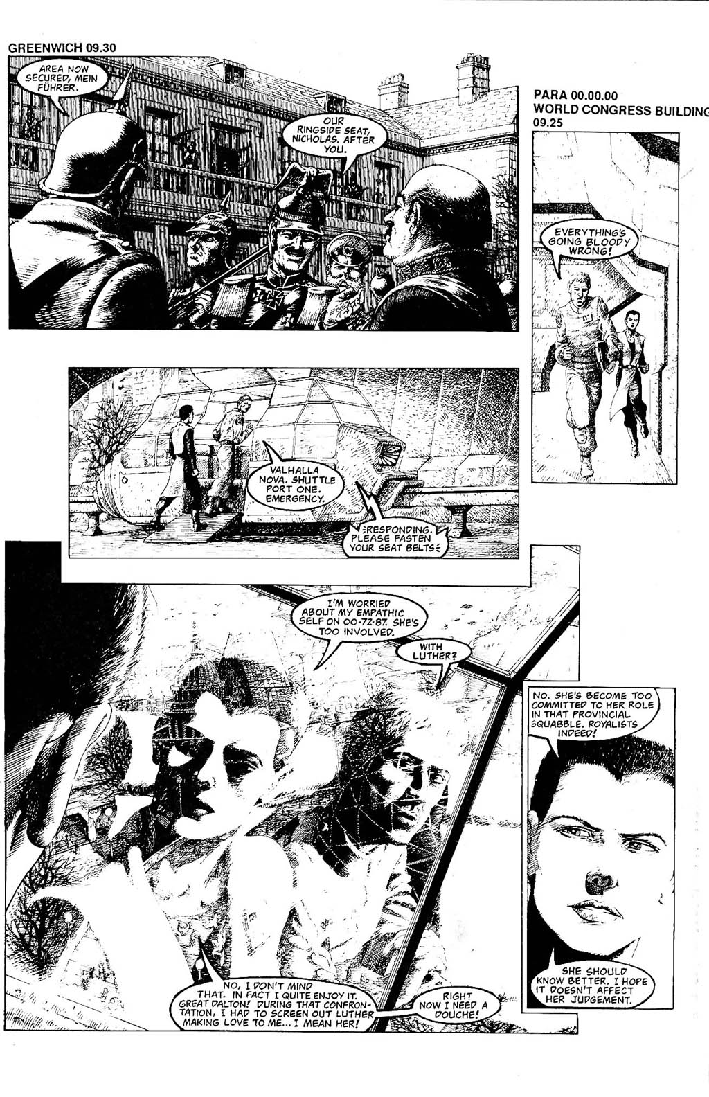 Read online The Adventures of Luther Arkwright comic -  Issue #8 - 13