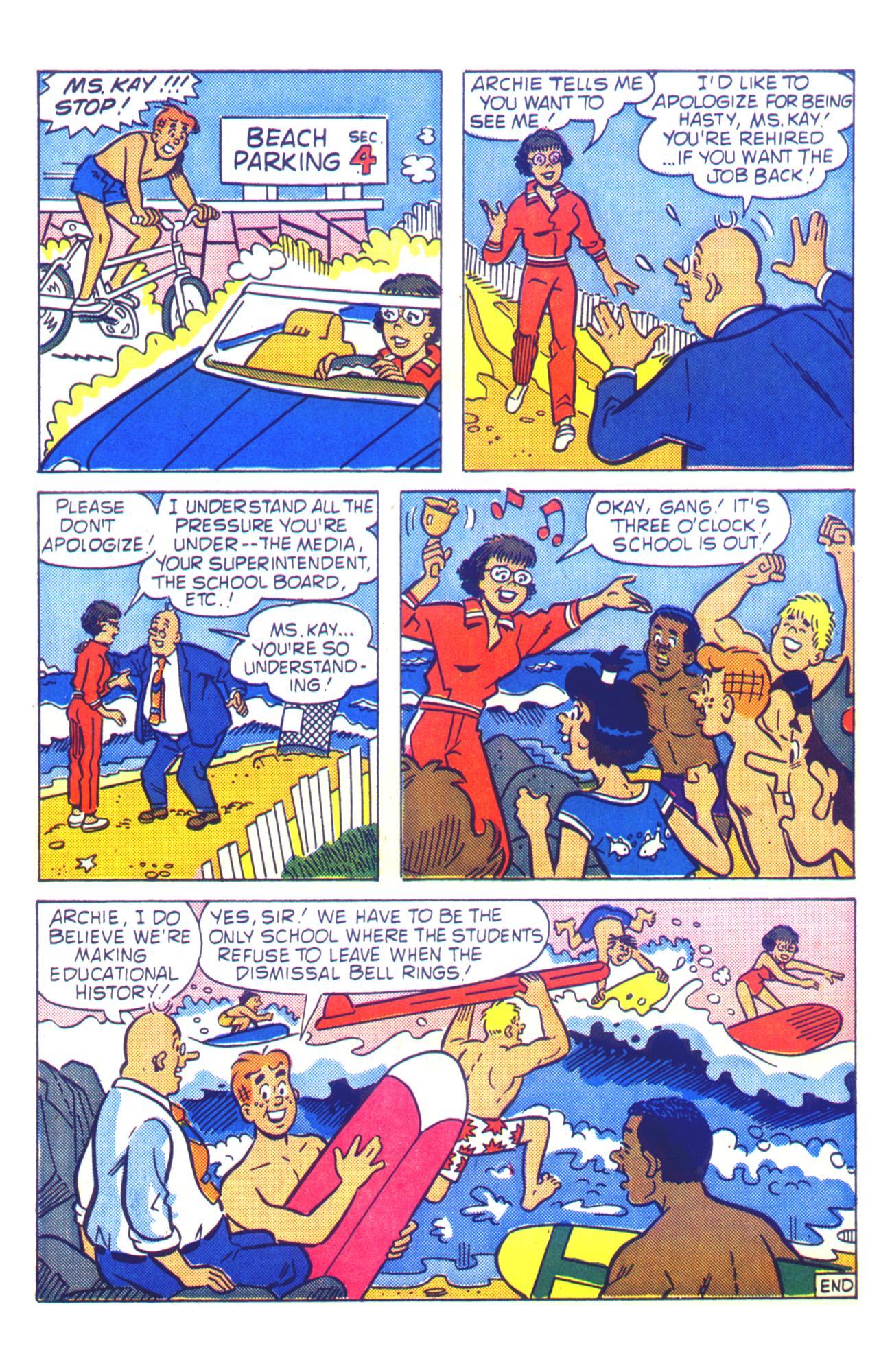 Read online Archie Giant Series Magazine comic -  Issue #586 - 17