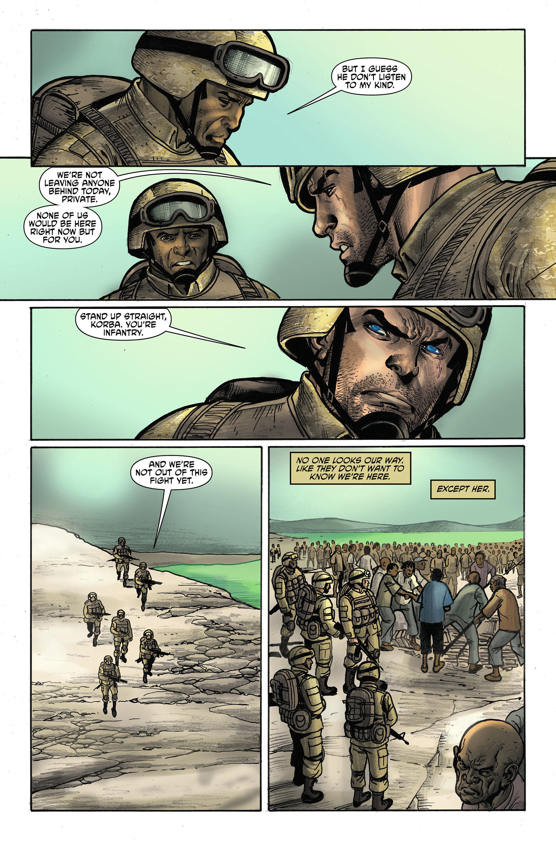Read online Men of War (2011) comic -  Issue #4 - 10