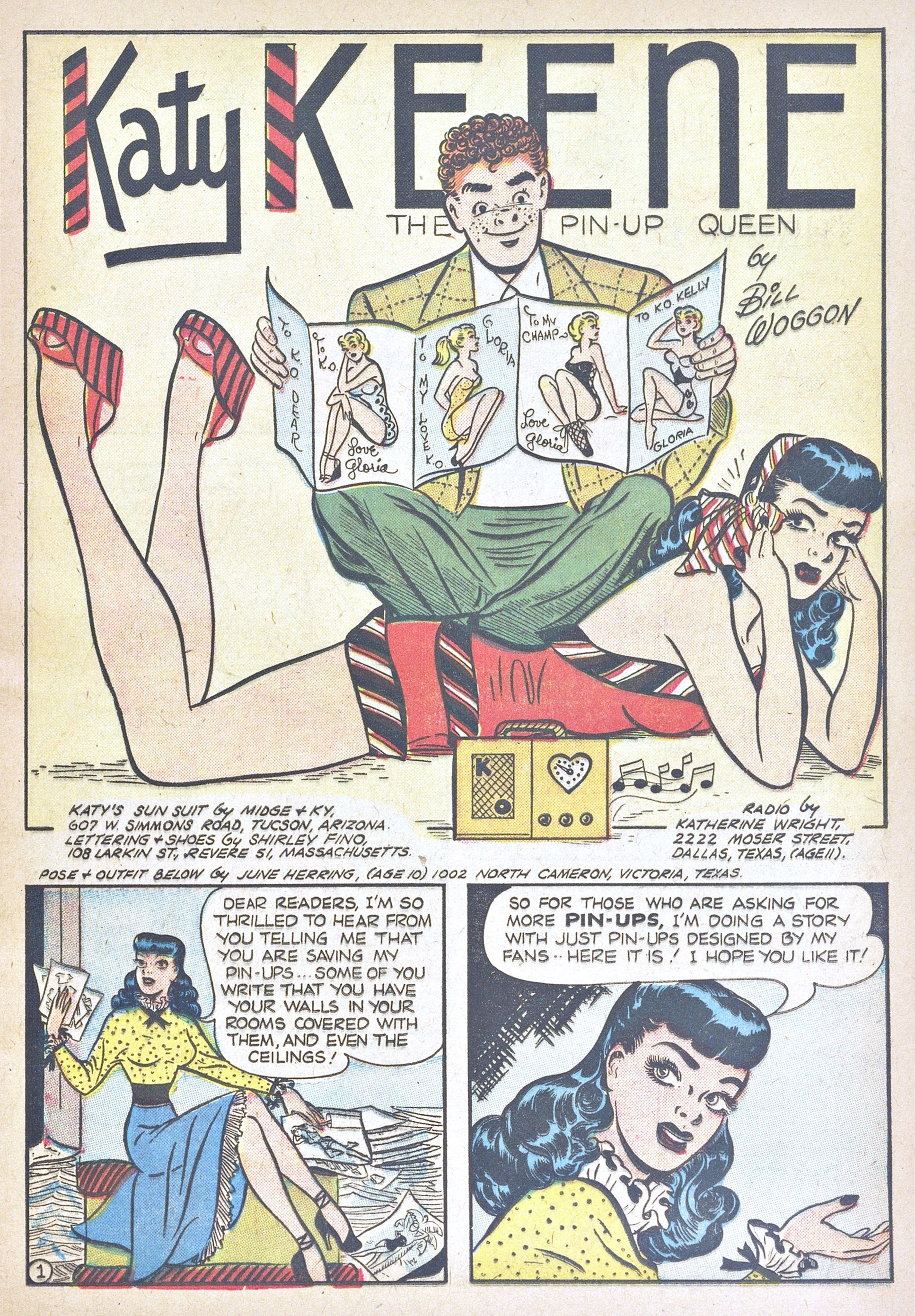 Read online Katy Keene (1949) comic -  Issue #14 - 11