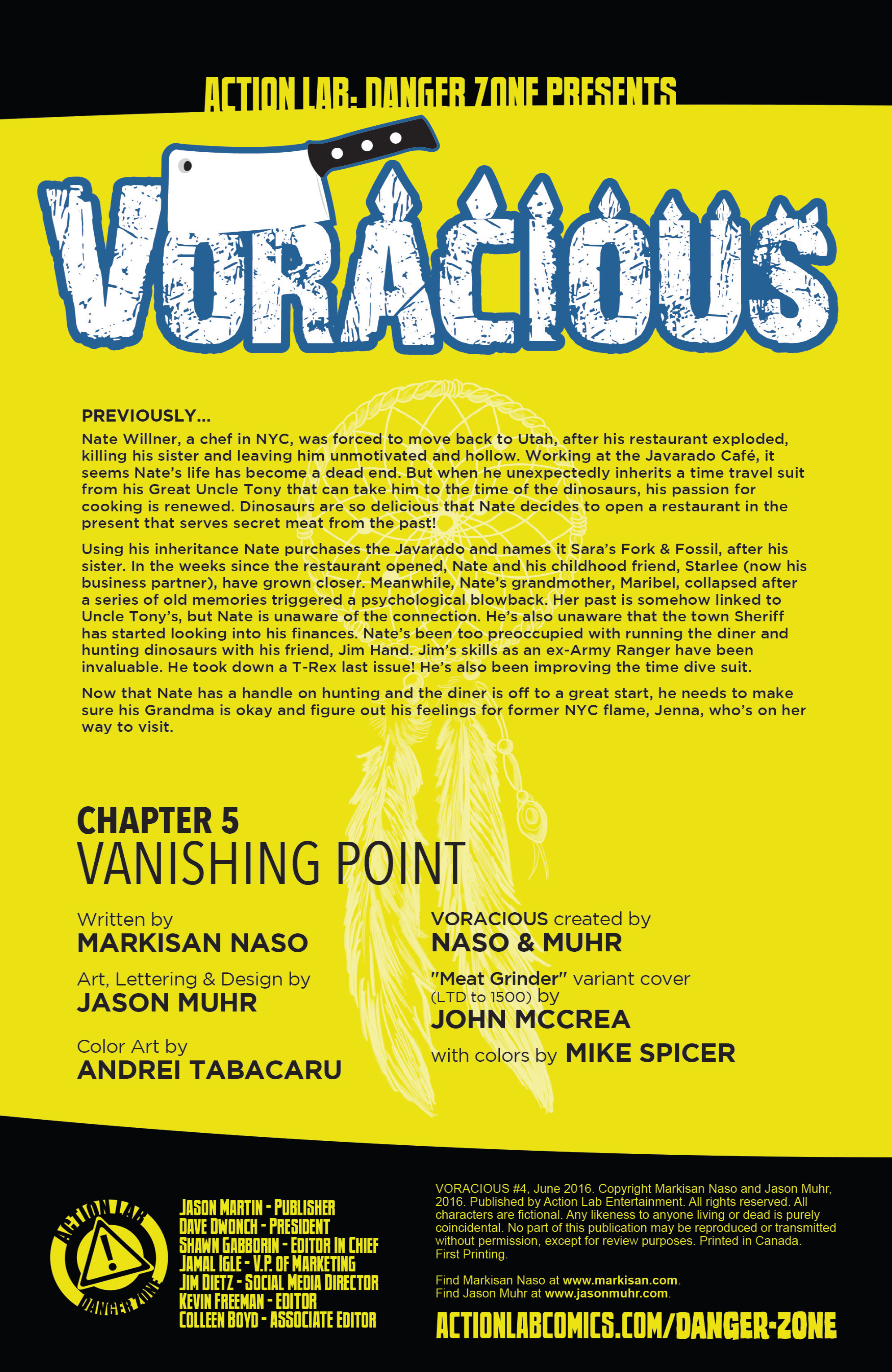 Read online Voracious comic -  Issue #4 - 2