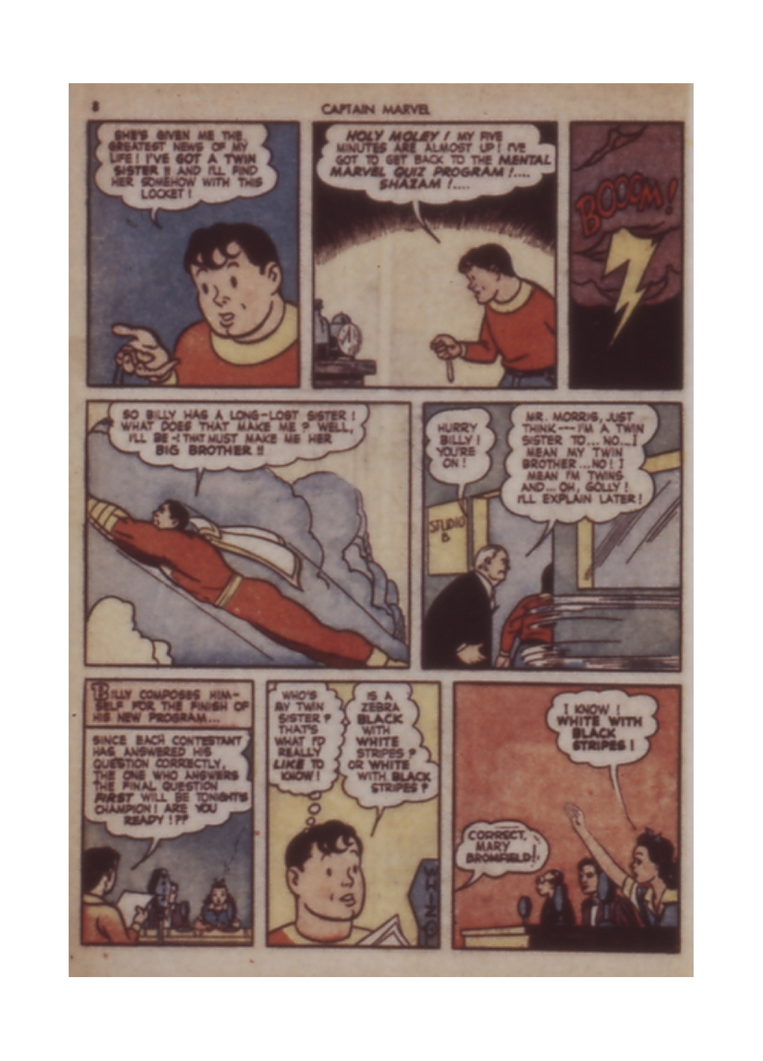 Read online Captain Marvel Adventures comic -  Issue #18 - 9