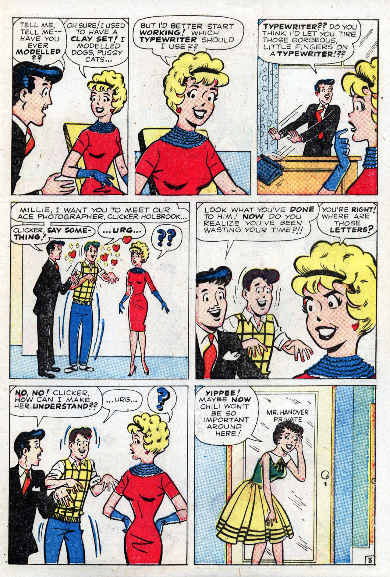 Read online Millie the Model comic -  Issue #100 - 5