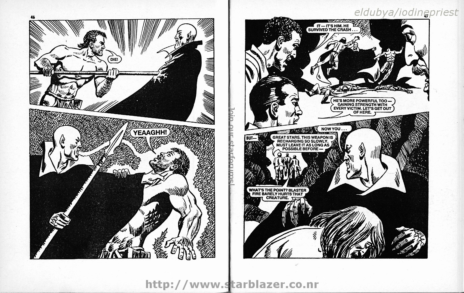 Read online Starblazer comic -  Issue #208 - 25