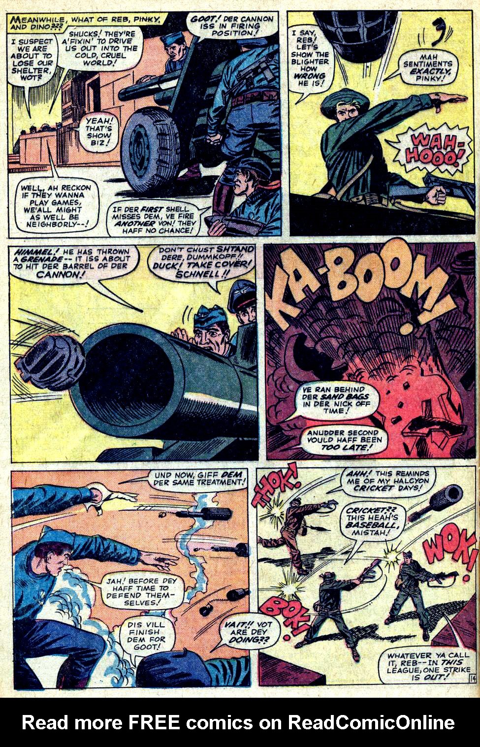 Read online Sgt. Fury comic -  Issue #20 - 20