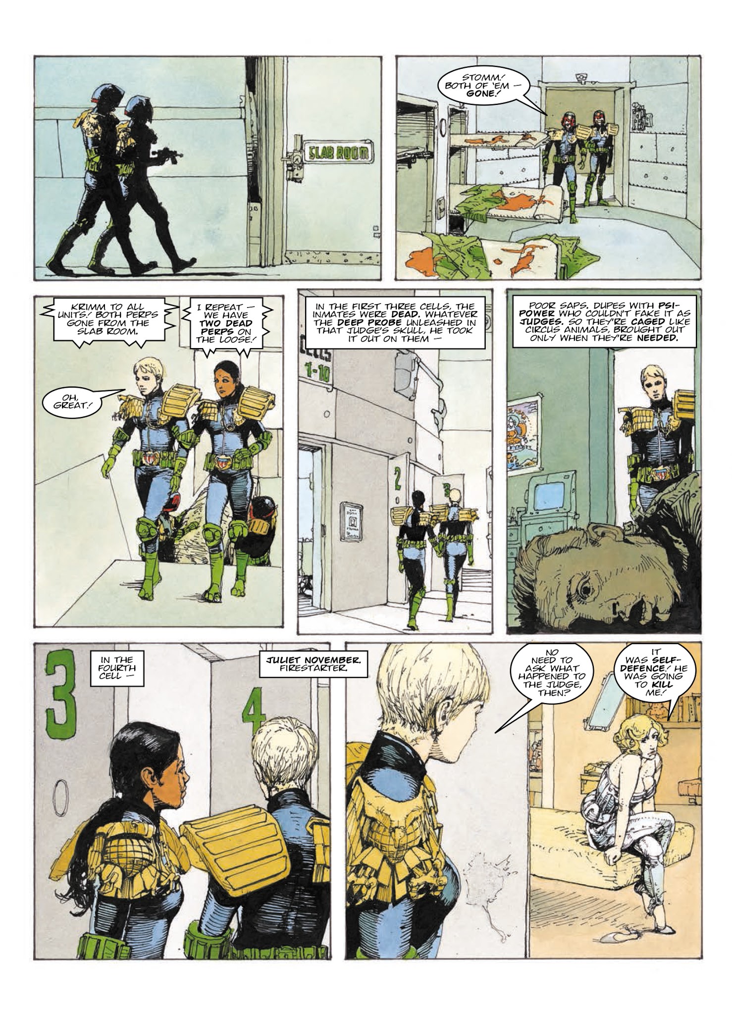 Read online Judge Anderson: The Psi Files comic -  Issue # TPB 4 - 207