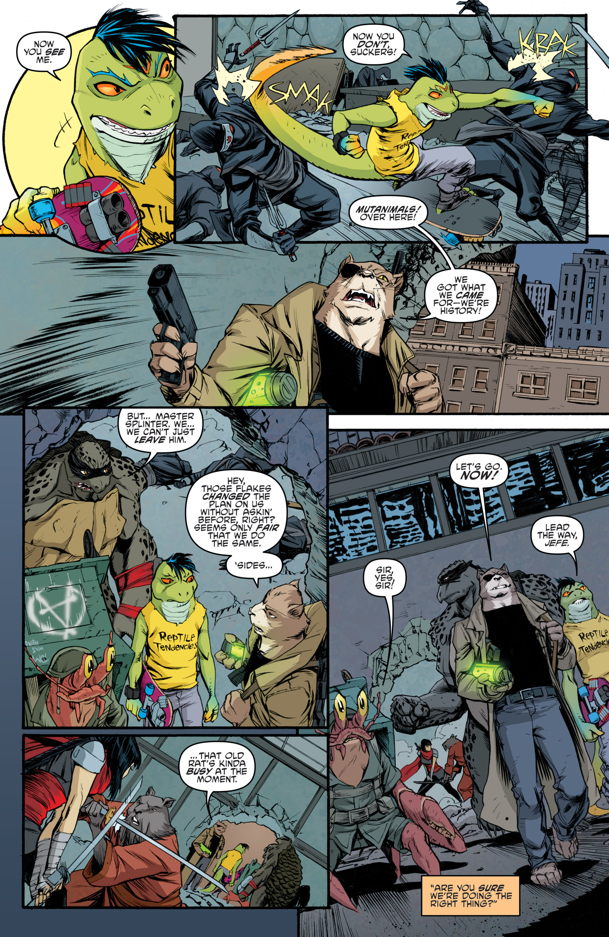 Read online Teenage Mutant Ninja Turtles: The IDW Collection comic -  Issue # TPB 5 (Part 4) - 25