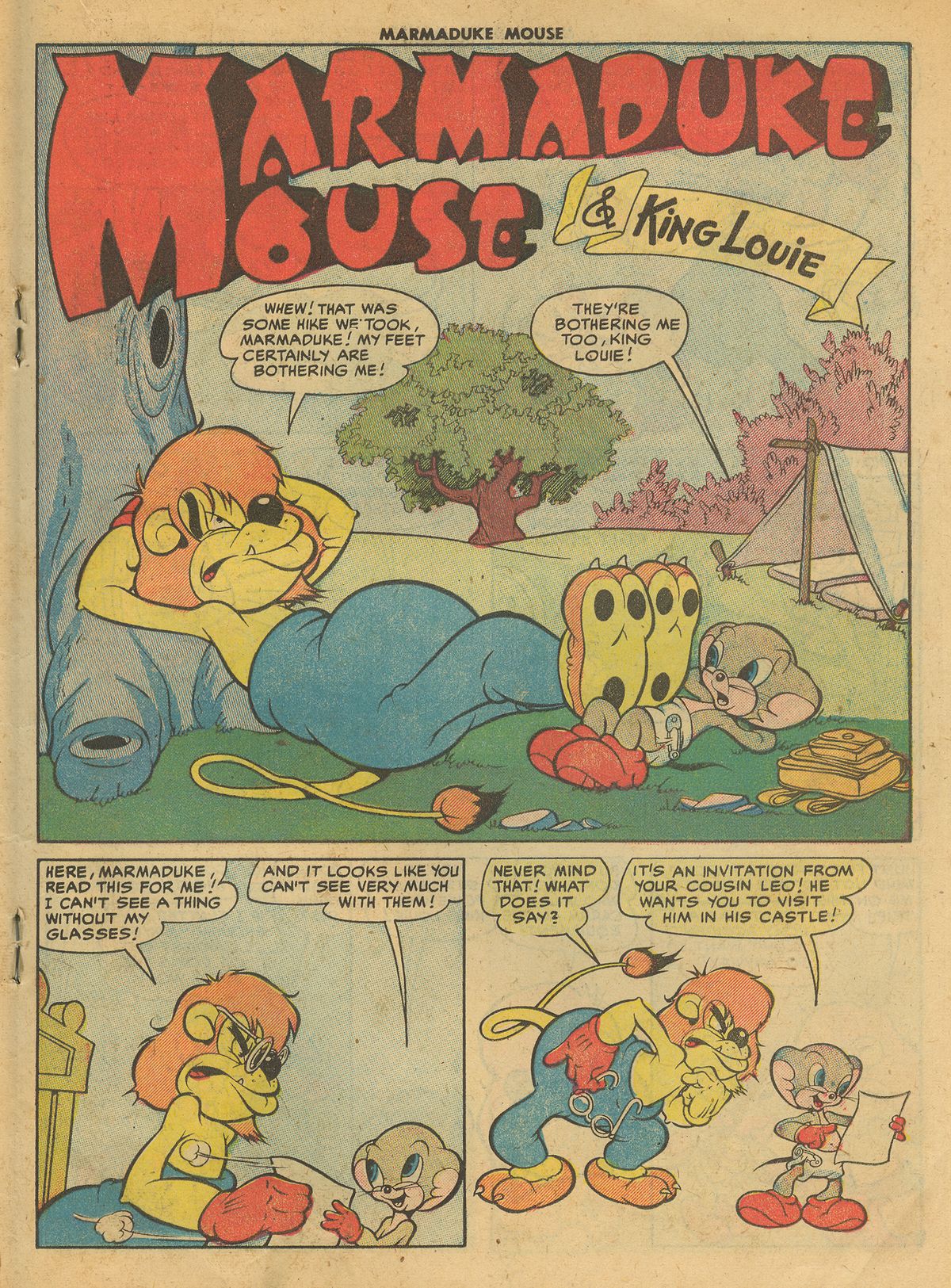 Read online Marmaduke Mouse comic -  Issue #52 - 19