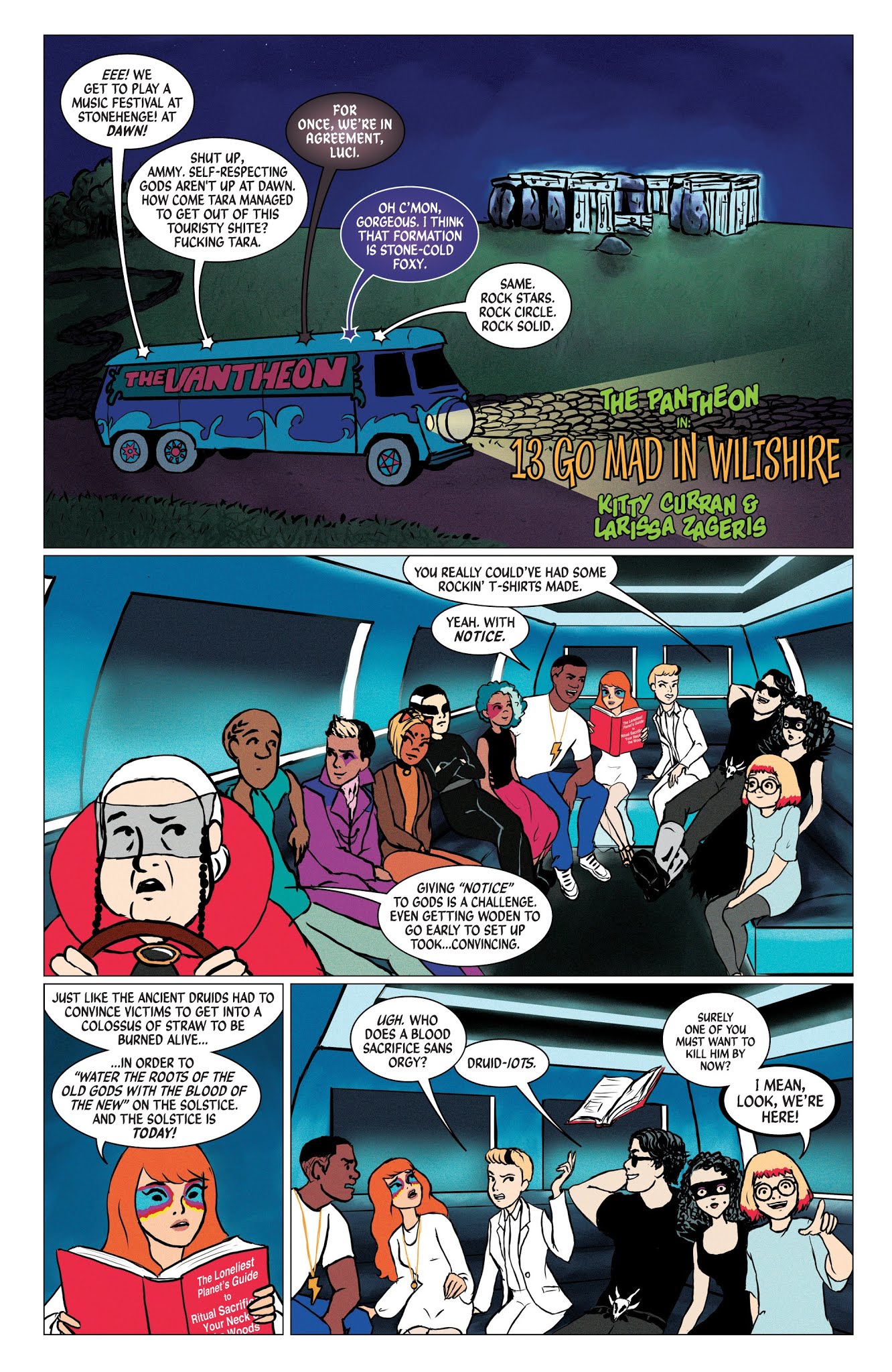 Read online The Wicked   The Divine: The Funnies comic -  Issue # Full - 21