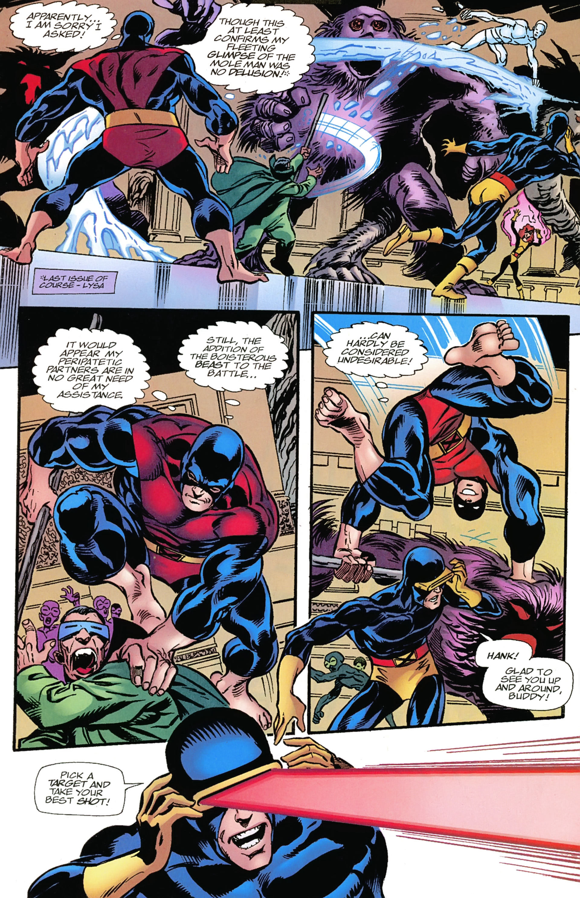 Read online X-Men: Hidden Years comic -  Issue #20 - 12