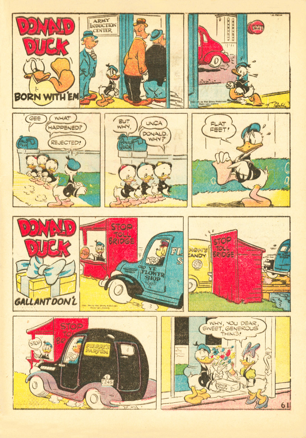 Read online Walt Disney's Comics and Stories comic -  Issue #38 - 63