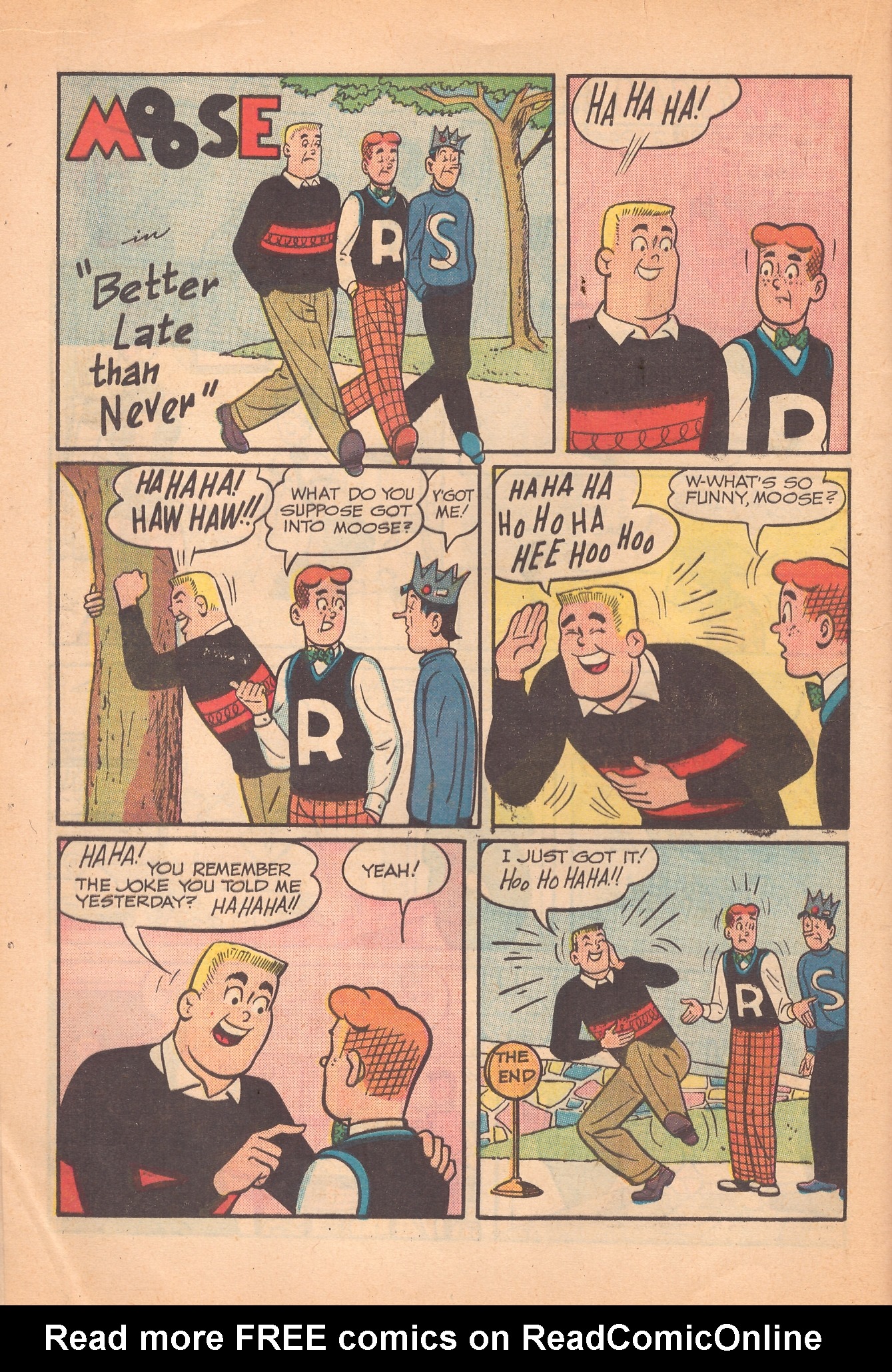 Read online Archie's Joke Book Magazine comic -  Issue #58 - 16