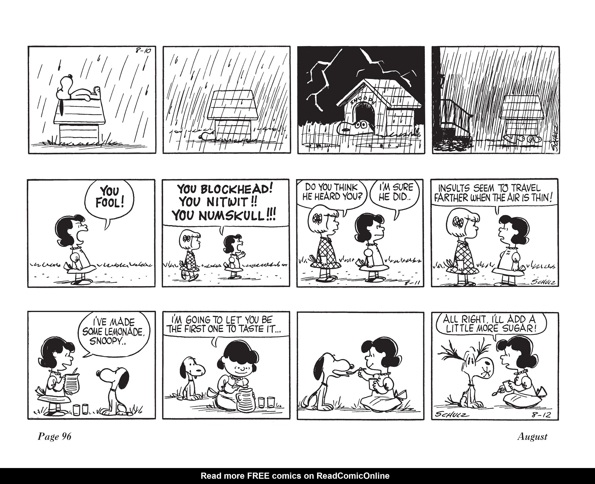Read online The Complete Peanuts comic -  Issue # TPB 5 - 112