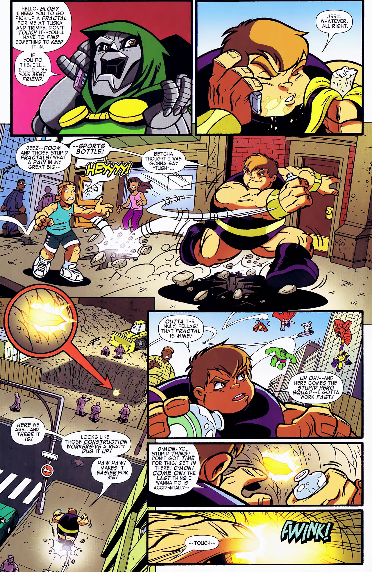 Read online Super Hero Squad comic -  Issue #8 - 6