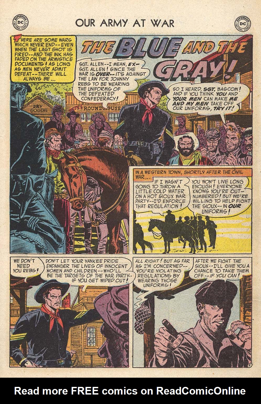 Read online Our Army at War (1952) comic -  Issue #20 - 19