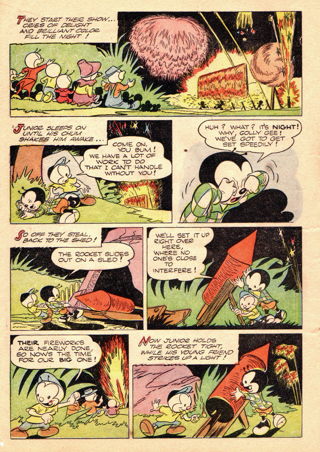 Read online Walt Disney's Comics and Stories comic -  Issue #83 - 18