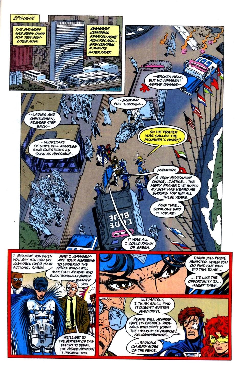 Read online The New Warriors comic -  Issue #59 - 21