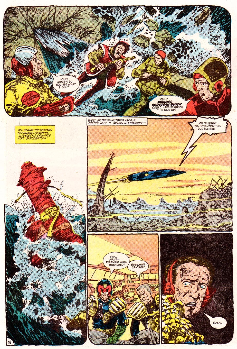Read online Judge Dredd (1983) comic -  Issue #20 - 16