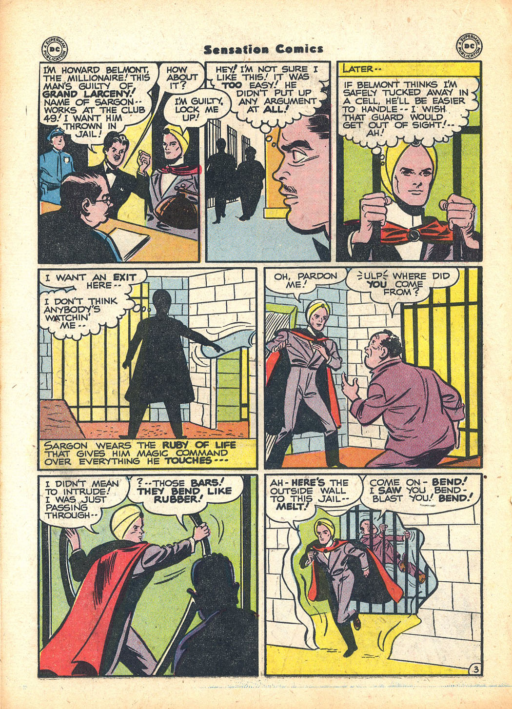 Read online Sensation (Mystery) Comics comic -  Issue #63 - 26