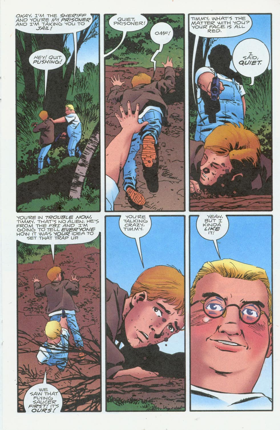 Read online The X-Files (1995) comic -  Issue #14 - 15