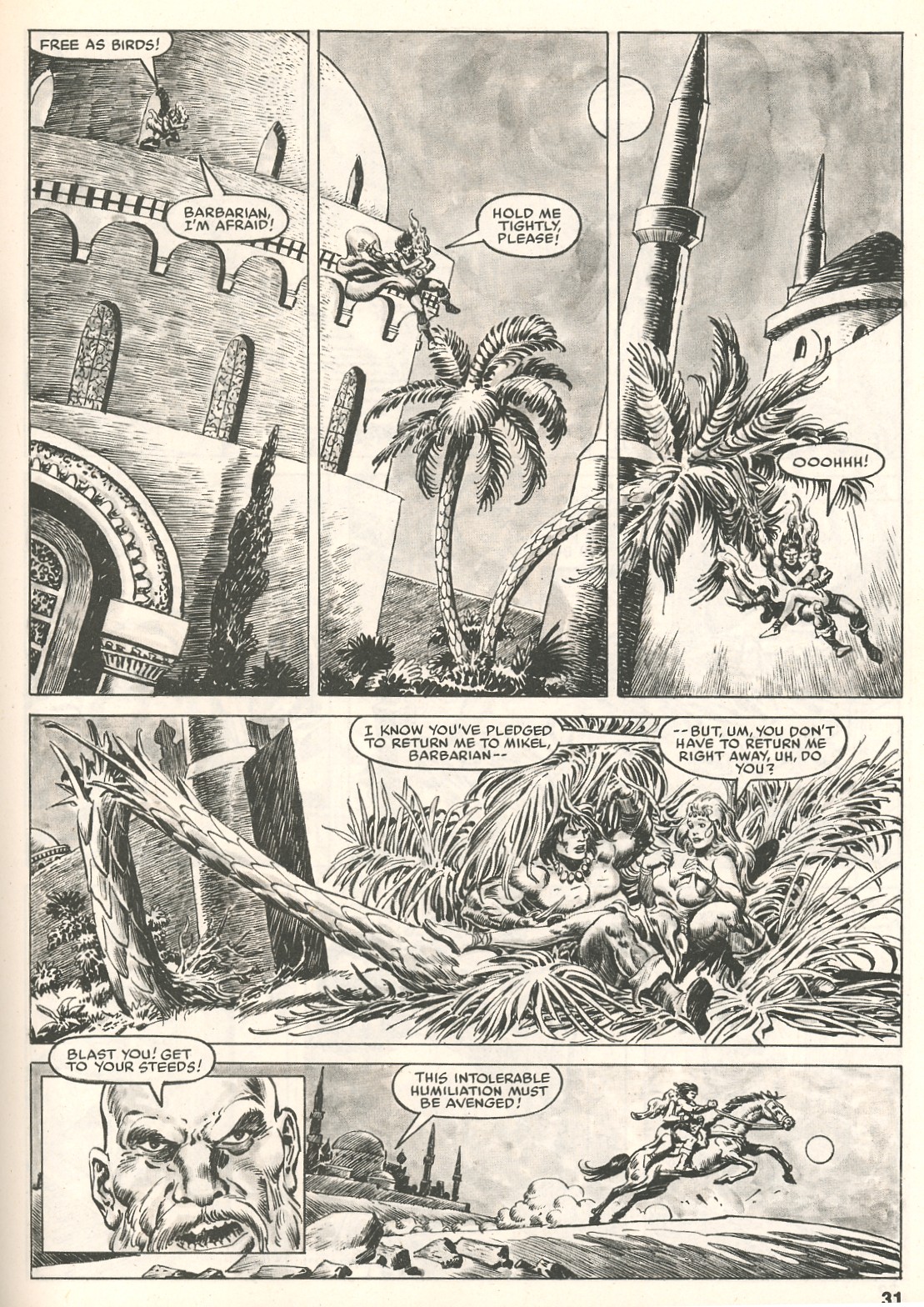 Read online The Savage Sword Of Conan comic -  Issue #109 - 33